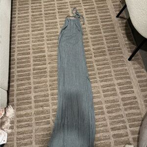 Savannah Morrow Vea Maxi Dress in Heathered Slate